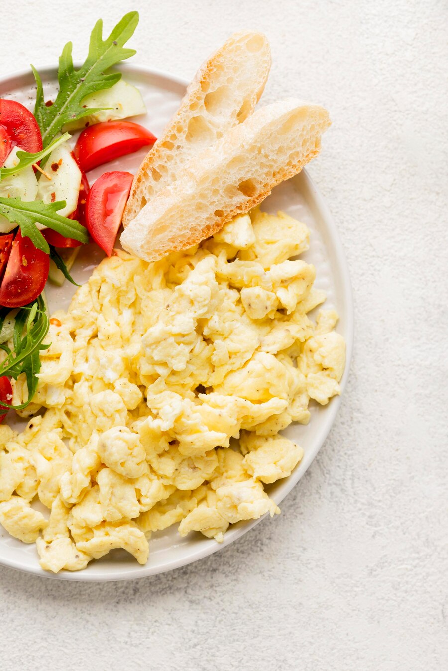 scrambled eggs